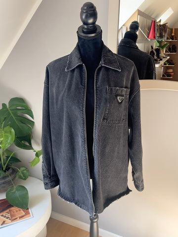 Prada Denim Shirt Black 36