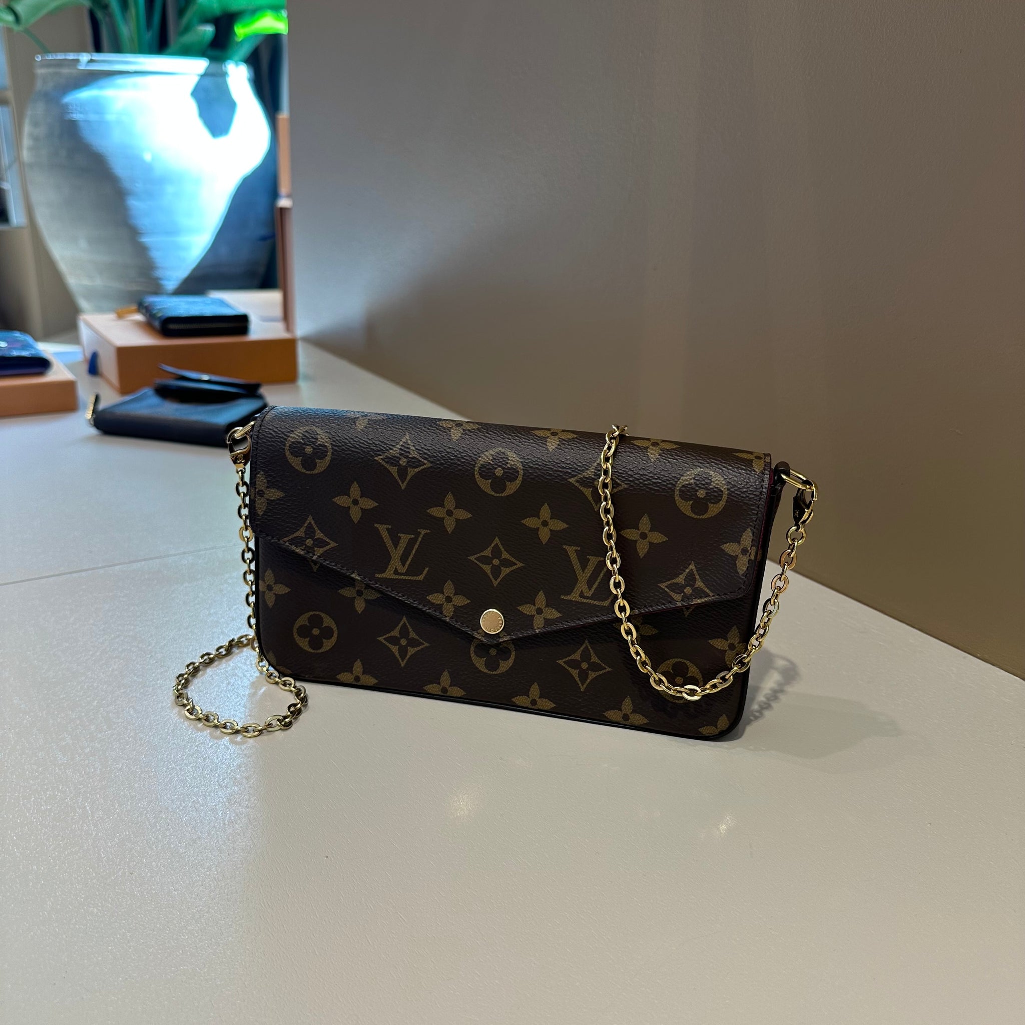 Louis Vuitton Pochette Felicie Monogram Canvas